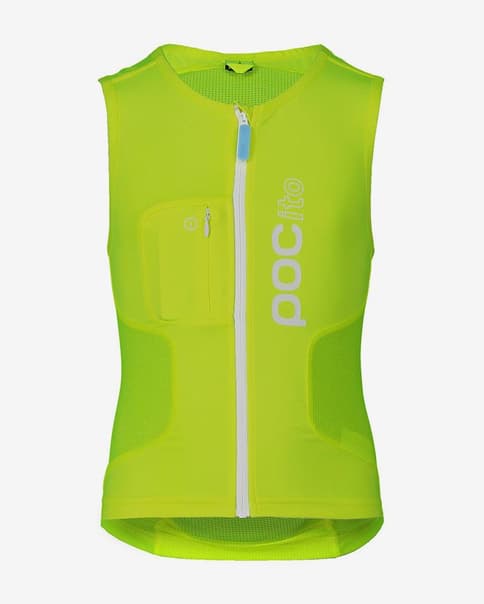 Chaleco protección POC POCito VPD Air Vest amarillo neón infantil