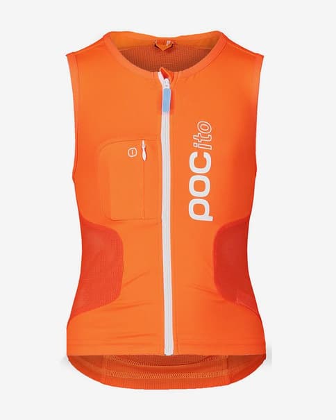 Chaleco protección POC POCito VPD Air Vest naranja infantil