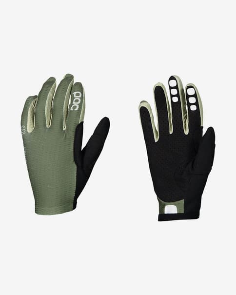 Guantes largos POC Savant verde grisáceo negro