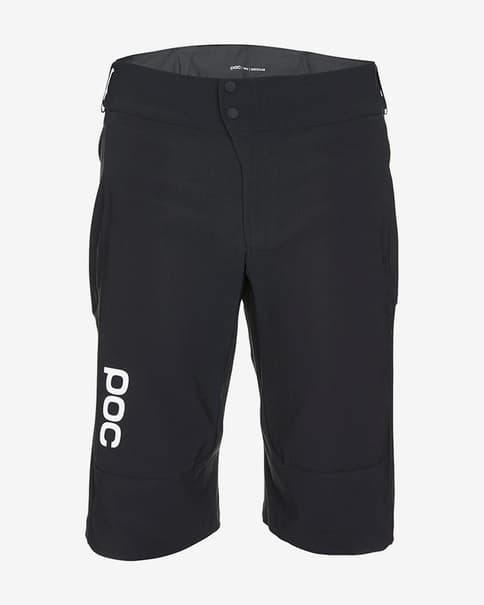 Pantalón corto POC Essential MTB sin badana negro mujer