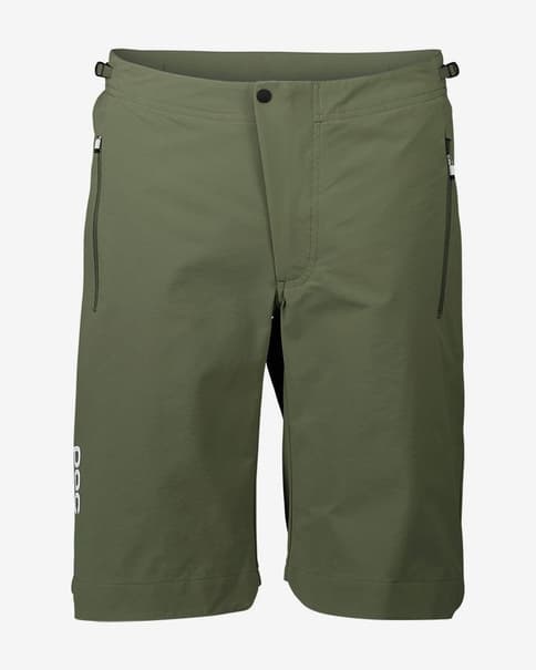 Pantalón corto POC Essential Enduro sin badana verde oliva mujer