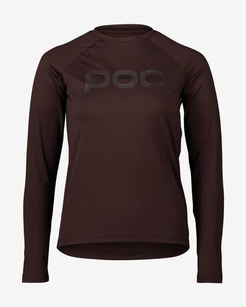 Maillot POC Reform Enduro manga larga marrón oscuro mujer