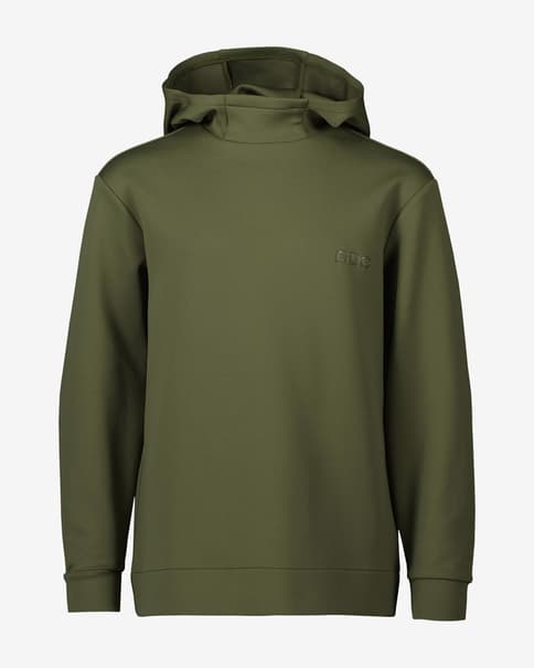 Sudadera con capucha POC Essential MTB verde oscuro infantil
