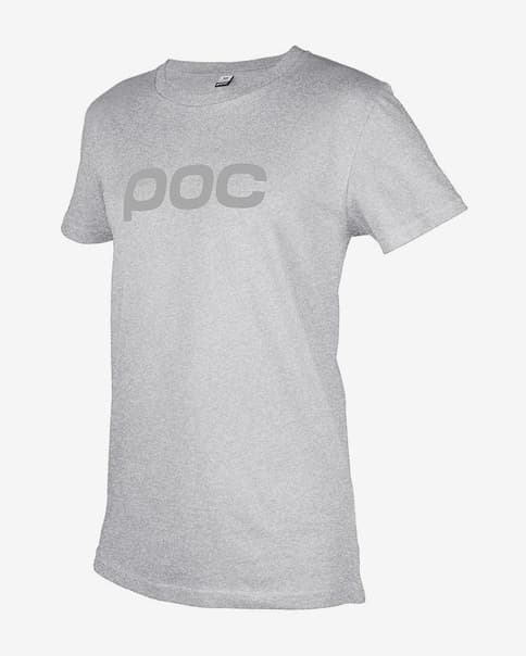 Camiseta POC Tee manga corta gris claro