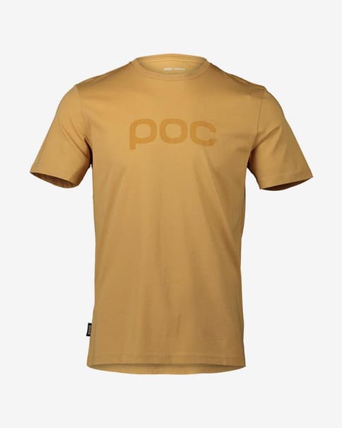 Camiseta POC Tee manga corta amarillo ocre