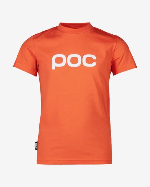 Camiseta POC Tee manga corta naranja infantil