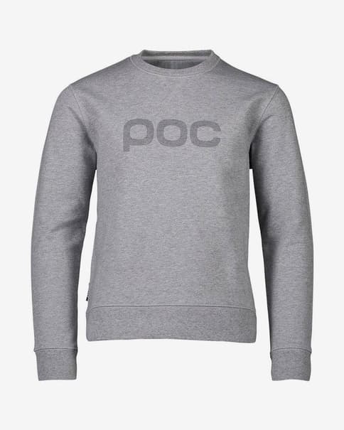 Sudadera POC Crew gris infantil