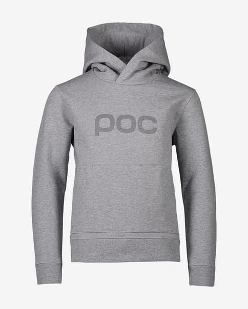 Sudadera con capucha POC Hood gris infantil