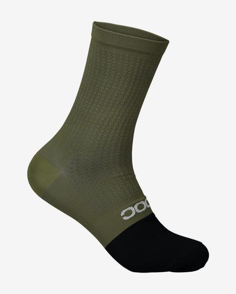 Calcetines POC Flair verde oliva negro