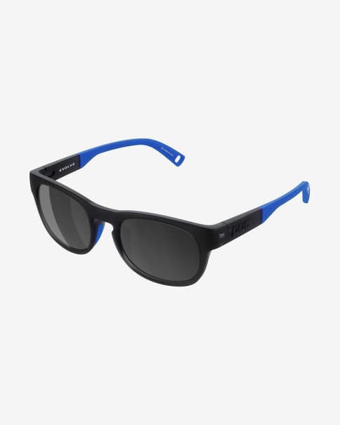 Gafas POC Evolve negro con lente Fluo Blue Clarity POCito Sunny Grey infantil