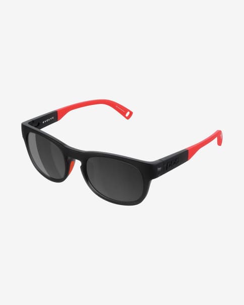 Gafas POC Evolve negro naranja con lente Equalizer Grey infantil