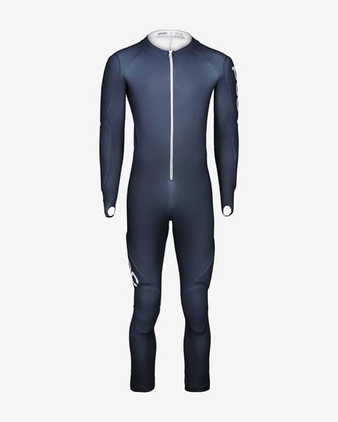 Mono de competición POC Skin GS azul marino blanco