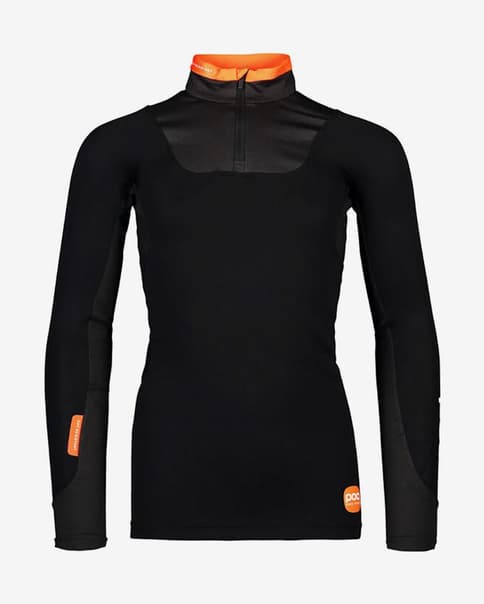 Camiseta interior POC Resistance Layer manga larga negro infantil