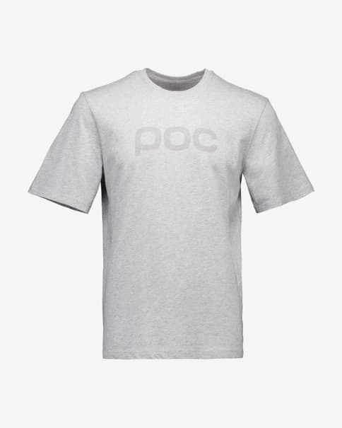 Camiseta POC Brand manga corta gris