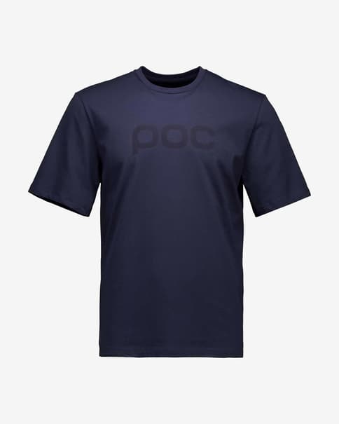 Camiseta POC Brand manga corta azul marino