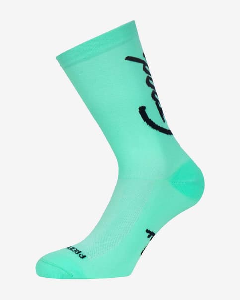 Calcetines Pacific & Co Good Vibes azul claro negro