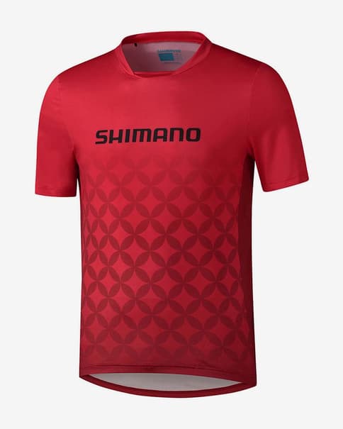 Maillot Shimano Myoko manga corta rojo