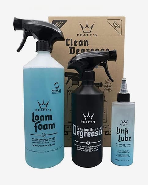 Pack limpieza Peaty's Clean Degrease Lube