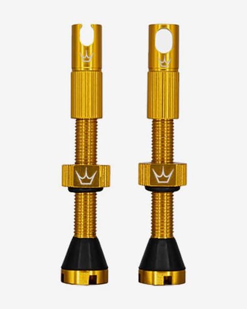 Válvula Tubeless Peaty's X Chris King 60 mm oro