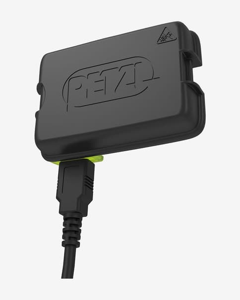 Petzl Swift RL genopladeligt batteri sort