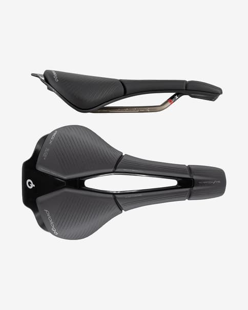 Sillín Prologo Scratch M5 PAS Space Tirox Slide Control negro