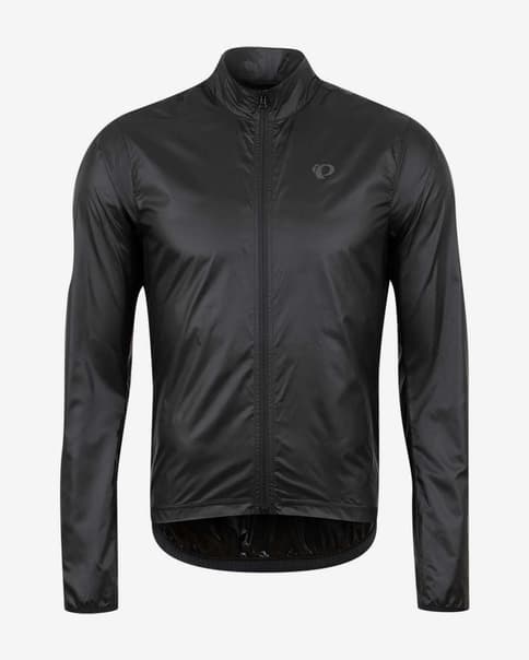 Chaqueta fina cortavientos Pearl Izumi Attack Barrier negro intenso