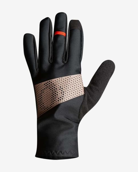 Guantes largos Pearl Izumi Cyclone negro mujer