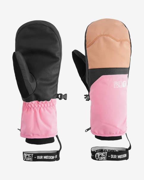 Manoplas Picture Kali Mitts naranja rosa negro