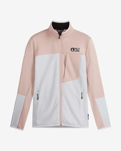 Forro polar Picture Rommana rosa blanco mujer