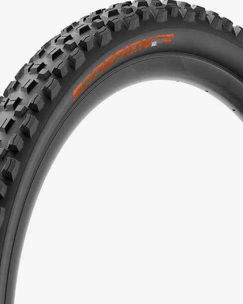 Cubierta Pirelli Scorpion Enduro M Colour Edition negro naranja