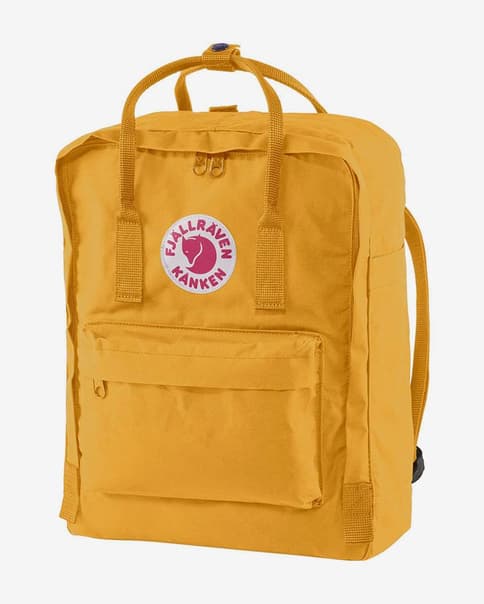 Mochila Fjällräven Kanken 16L amarillo