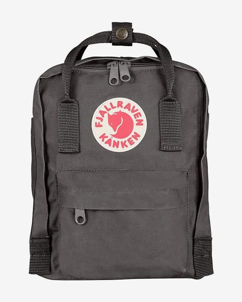 Mochila Fjällräven Kanken Mini 7L gris oscuro