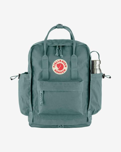Mochila Fjällräven Kånken Outlong 18L verde pálido