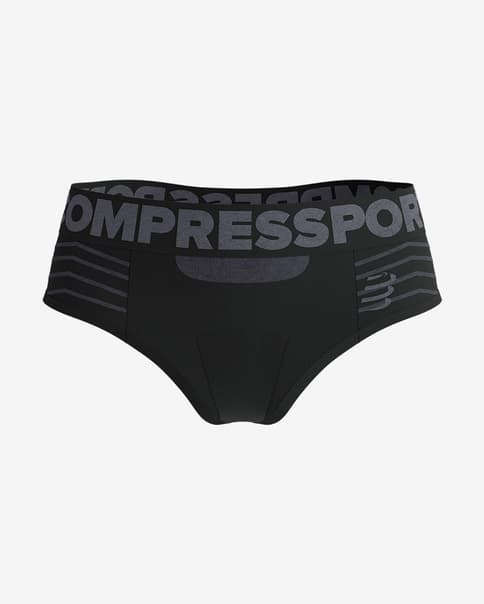 Braga Compressport Seamless negro mujer
