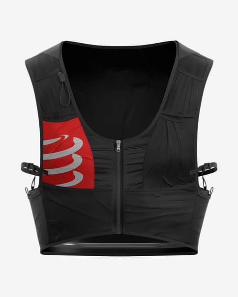 Chaleco de hidratación Compressport UltRun negro