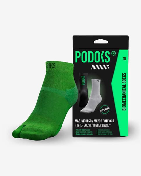Calcetines Podoks H2 verde brillante