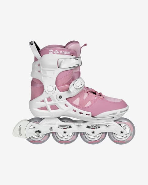 Patines Powerslide Phuzion Argon 80 rosa blanco mujer