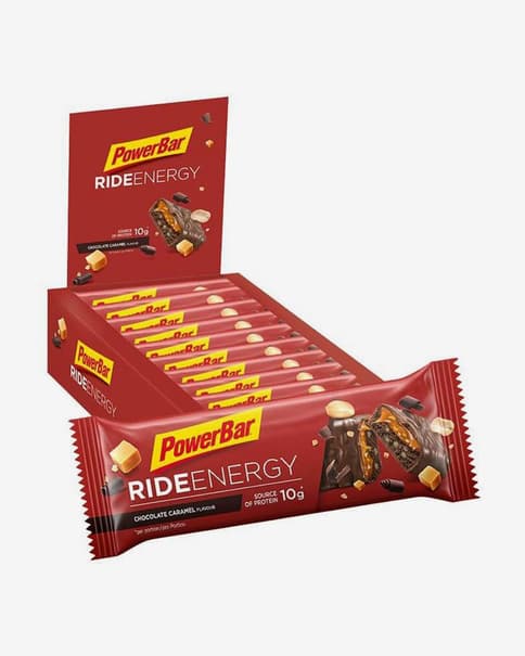 Barrita PowerBar Ride Chocolate Caramelo 18ud