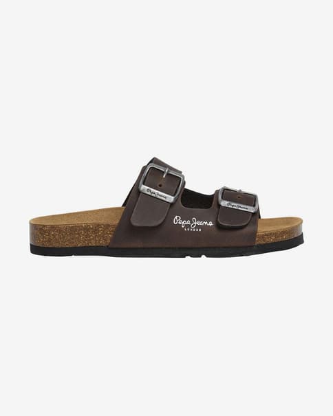 Pepe Jeans Bio Double Kansas Kinder Sandalen braun