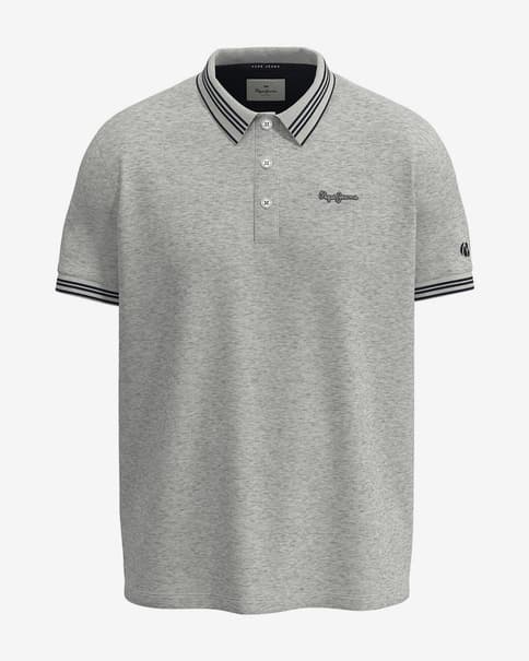 Pepe Jeans Jett Poloshirt hellgrau/dunkelgrau