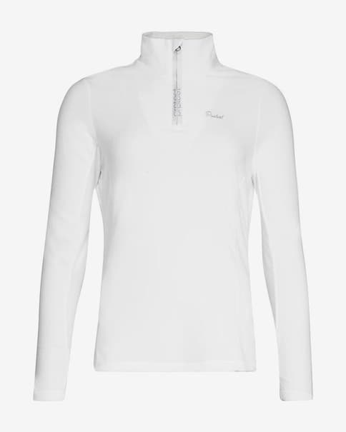 Camiseta Protest Mutez 1/4 manga larga blanco mujer