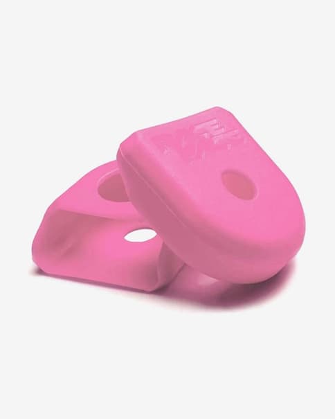 Protectores Race Face Carbon Crank para bielas carbono rosa