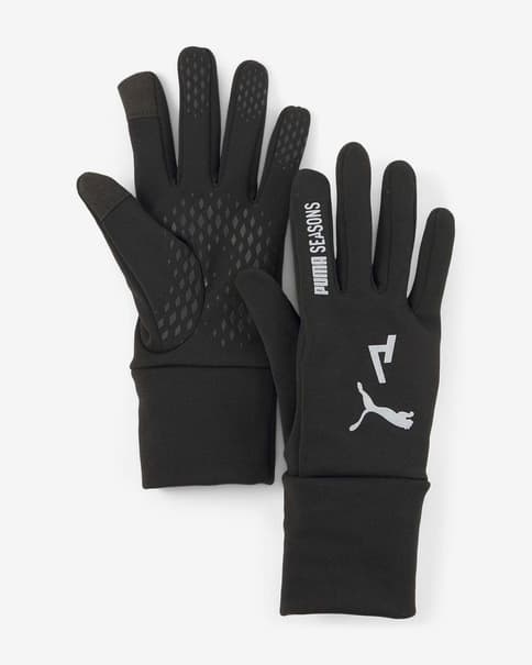 Guantes Puma Seasons negro blanco