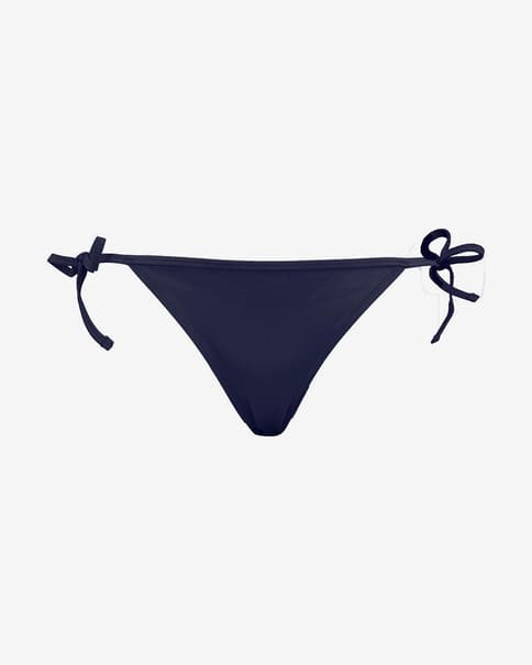 Braga bikini Puma Side Tie azul marino mujer