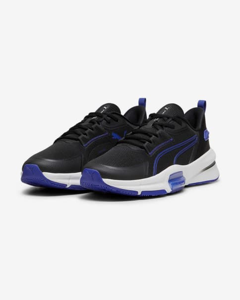Zapatillas Puma PWRFrame TR 3 negro puro azul eléctrico