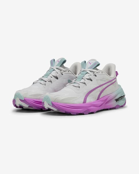 Zapatillas Puma Fast-Trac NITRO 3 gris lila mujer