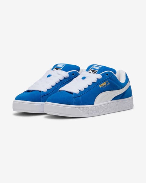 Zapatillas Puma Suede XL azul puro blanco