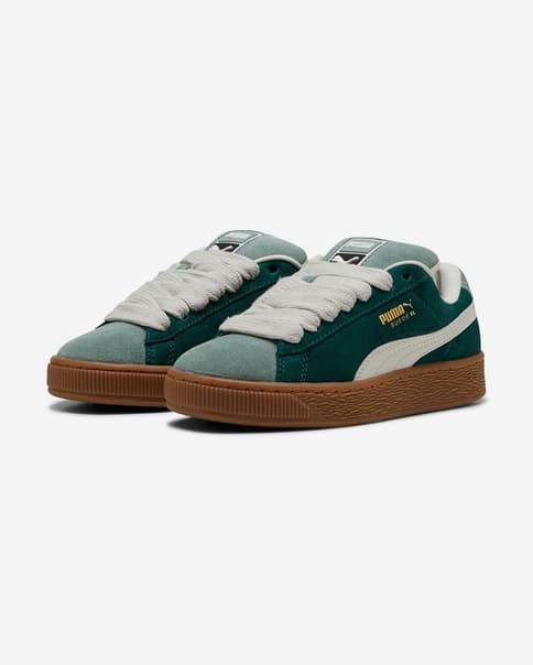 Zapatillas Puma Suede XL verde turquesa junior