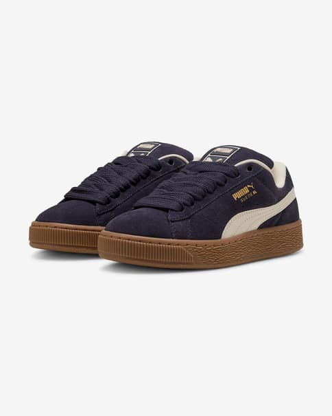 Puma Suede XL sneakers blå hvid junior