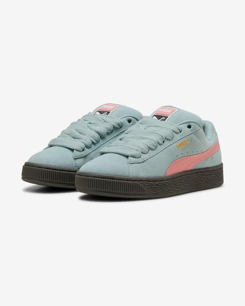 Zapatillas Puma Suede XL azul pastel junior